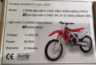 Đèn Led L4 cực kì sáng cho ACE