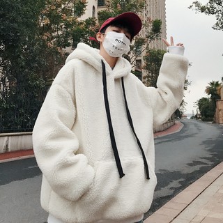 [ORDER] Áo khoác oversize nam lông cừu