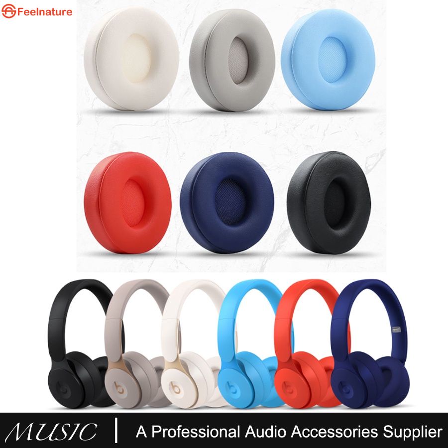 100% Original Bluetooth tai nghe Nhịp Đập Solo Pro Không Dây Bluetooth Tiếng Ồn Noise Cancelling Tai Nghe On-Tai Tai Nghe⭐CẢM THẤY