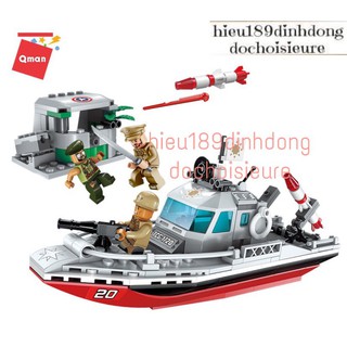 Đồ chơi xếp hình Qman 1720 – Cuộc xung đột bờ biển