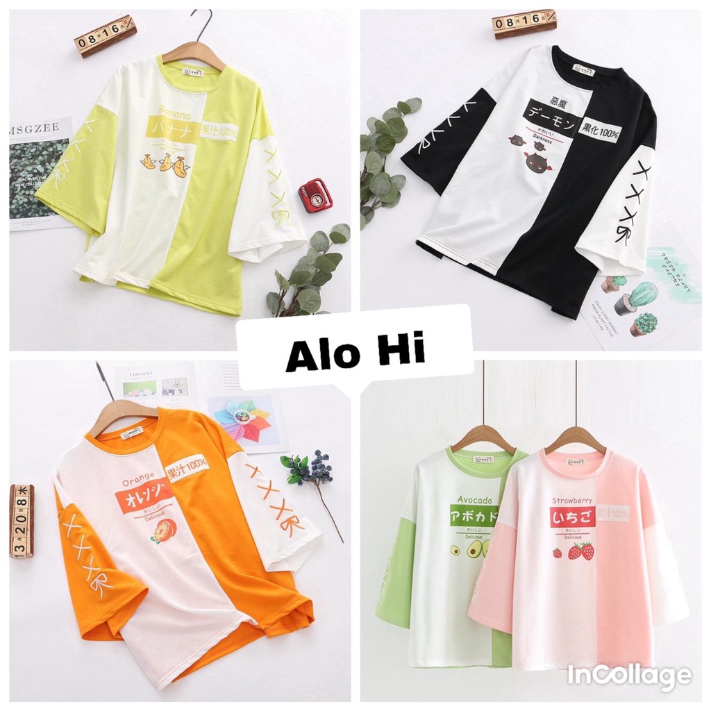 Áo Thun Ngắn Tay Unisex 5 màu trẻ trung vải cotton cực đẹp