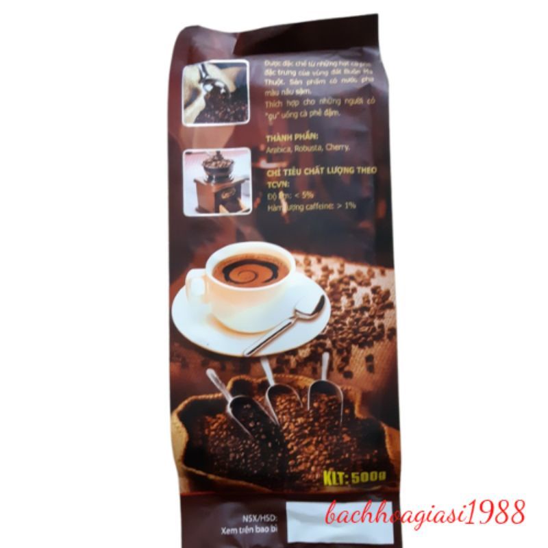 Cà phê Hòa phát 500g loại đặc biệt nhà làm