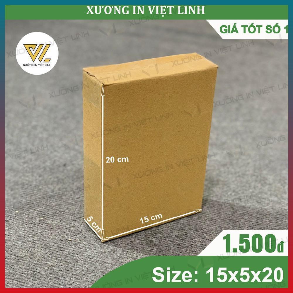 COMBO 200 Hộp 20x15x5 - Hộp Carton Đóng Hàng Việt Linh