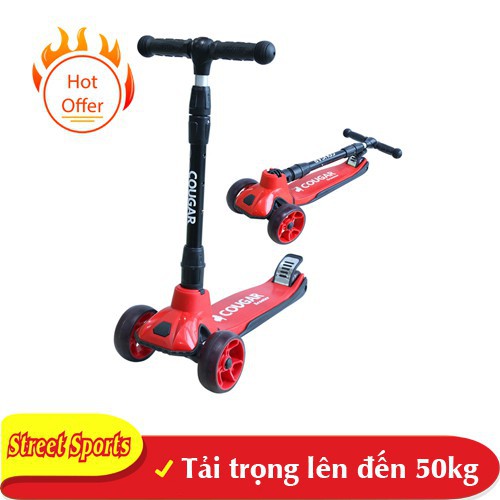 Xe Trượt Scooter CENTOSY Pro cao câp Tặng Kèm Bảo Hộ Tay Chân GỐI TRỌNG TẢI 50KG