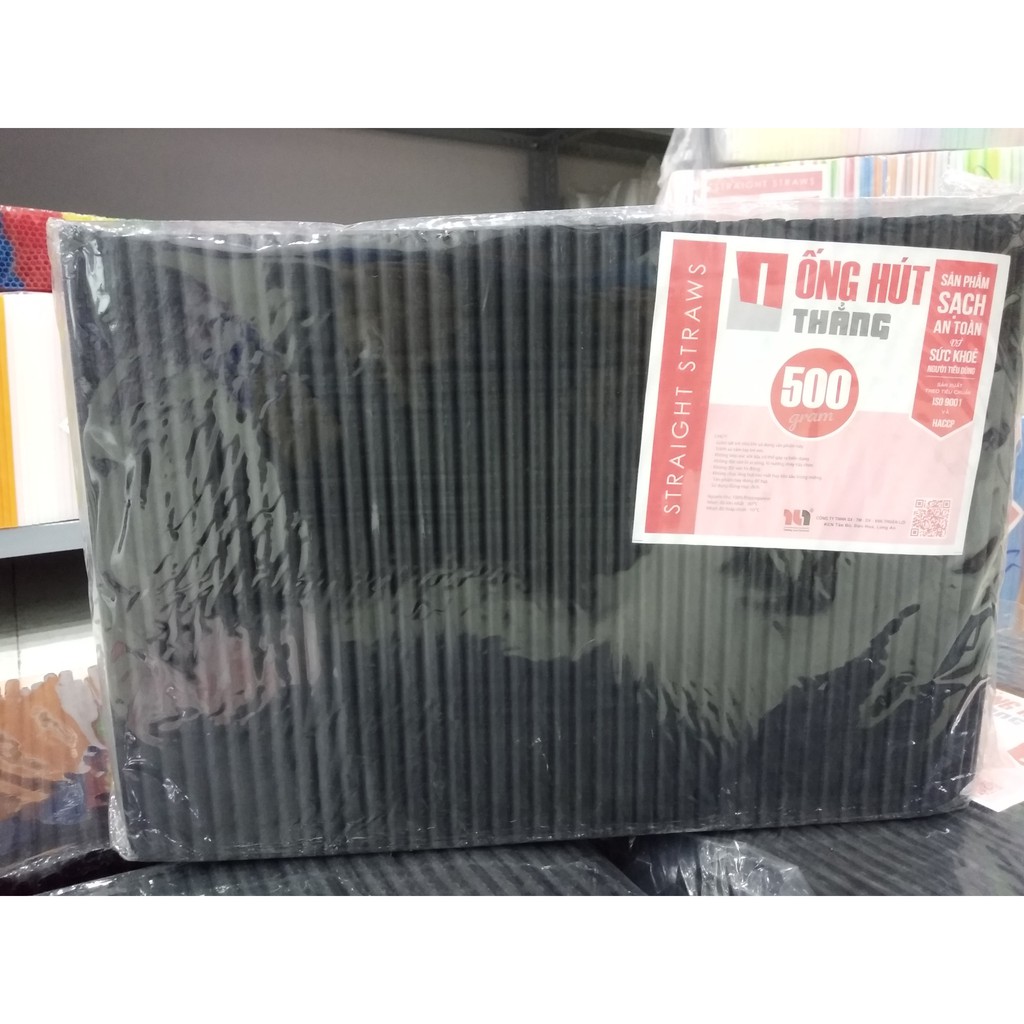 Gói 500gr Ống hút thẳng phi 8