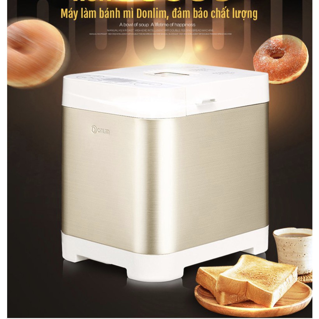 Máy làm bánh mì tự động Donlim DL-T06A