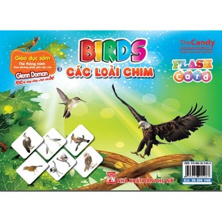 Sách Flashcard Dạy Trẻ Theo Phương Pháp Glenn Doman – Các loài chim