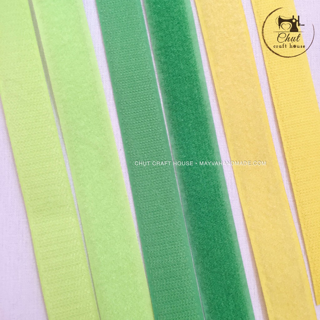 Velcro Băng nhám dính - Băng dính gai - Dây dán khoá nhám