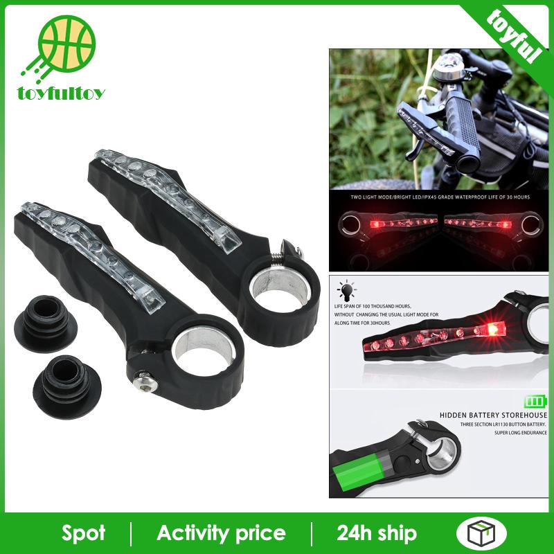 Set 2 Đèn Gắn Tay Lái Xe Đạp Chất Lượng Cao