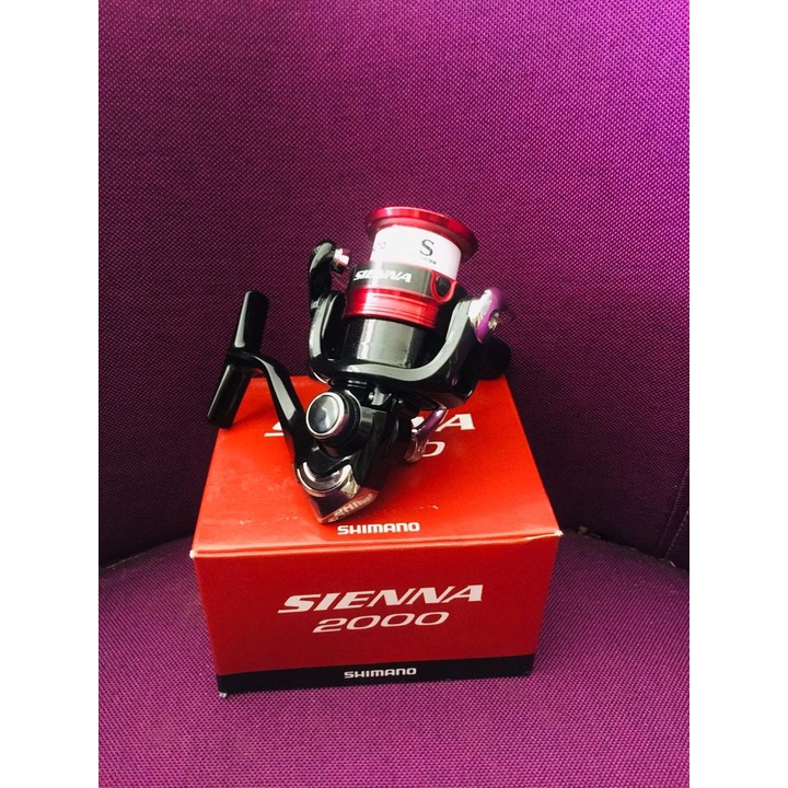 Máy Câu đứng Shimano Sienna 2500chuyên lóc, chuyên lure suối, câu ikada, câu tráp, câu dìa, hói,....