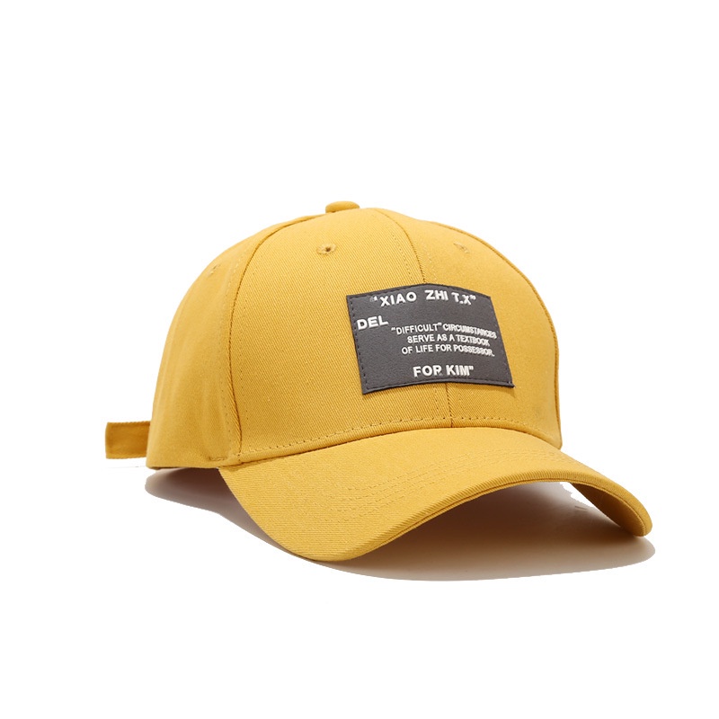 Nón lưỡi trai LINJW thời trang hàn quốc mới 2021 chất liệu cotton