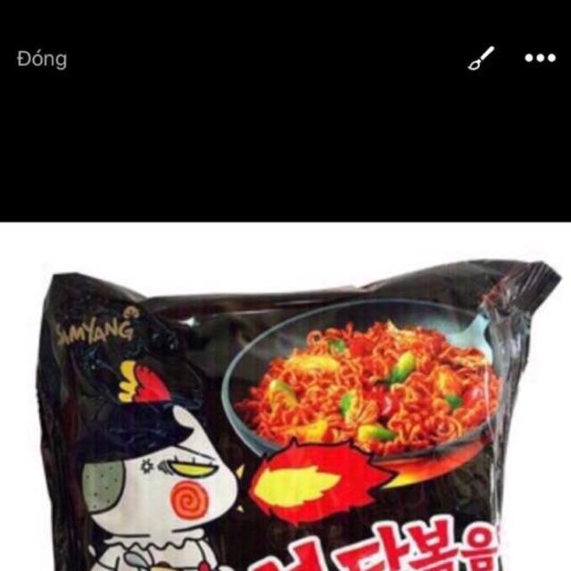 Mì cay đen Samyang Hàn Quốc 28k/1 gói 140gr