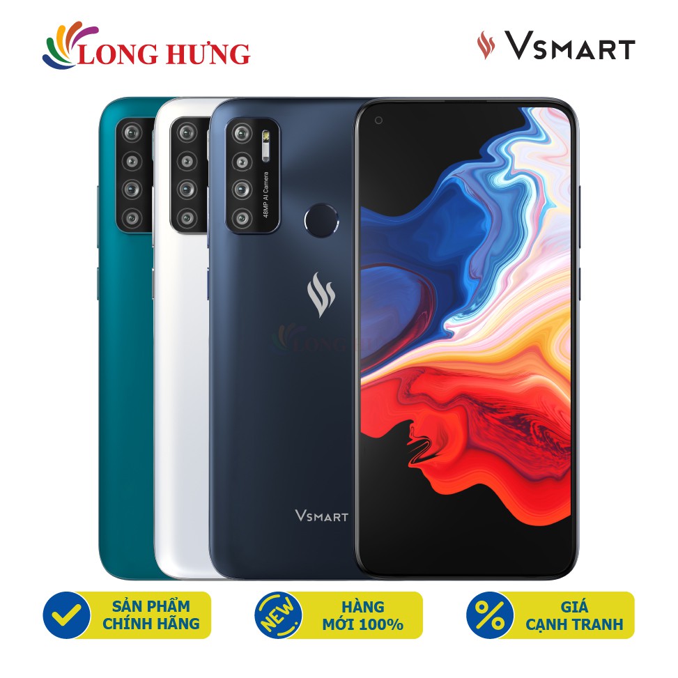 [Mã ELTECHZONE giảm 6% đơn 500K] Điện thoại Vsmart Live 4 (6GB/64GB) - Hàng chính hãng