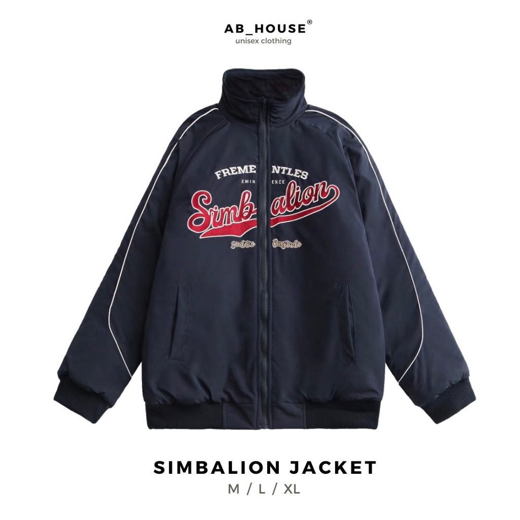 Áo khoác SIMBALION jacket dù 2 lớp unisex nam nữ (Ảnh thật/có sẵn)