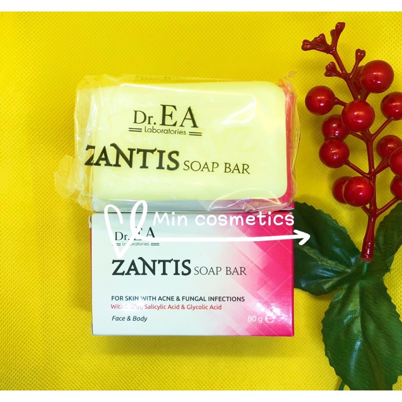 Xà bông làm sạch da giảm nhờn giảm mụn Zantis Soap Bar