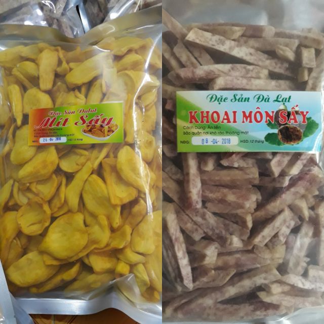 Combo 1kg khoai môn + mít