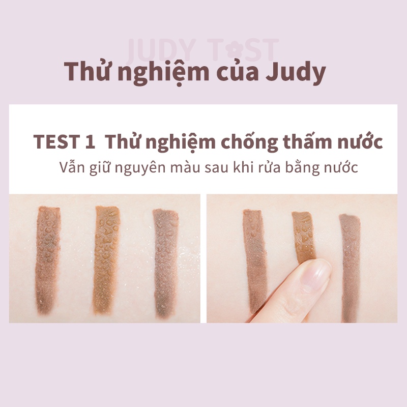 Mascara chải lông mày JUDYDOLL tự nhiên chống thấm nước và chống mưa bền màu