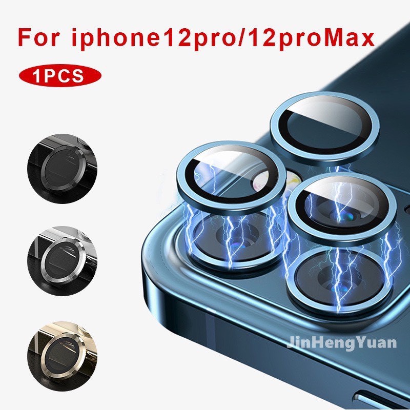 Viền Nhôm Bảo Vệ Camera Đủ Màu Theo Máy Iphone 11/11Pro/11Promax/12mini/12/12Pro/12Promax- Dán Bảo Vệ Mắt Camera