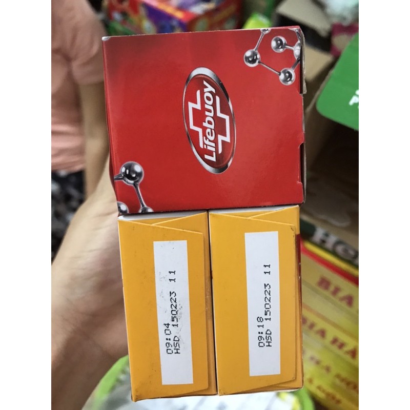 Xà phòng bánh lifebouy 90g mua 3 bánh tặng 1 tuyp KĐR 30g