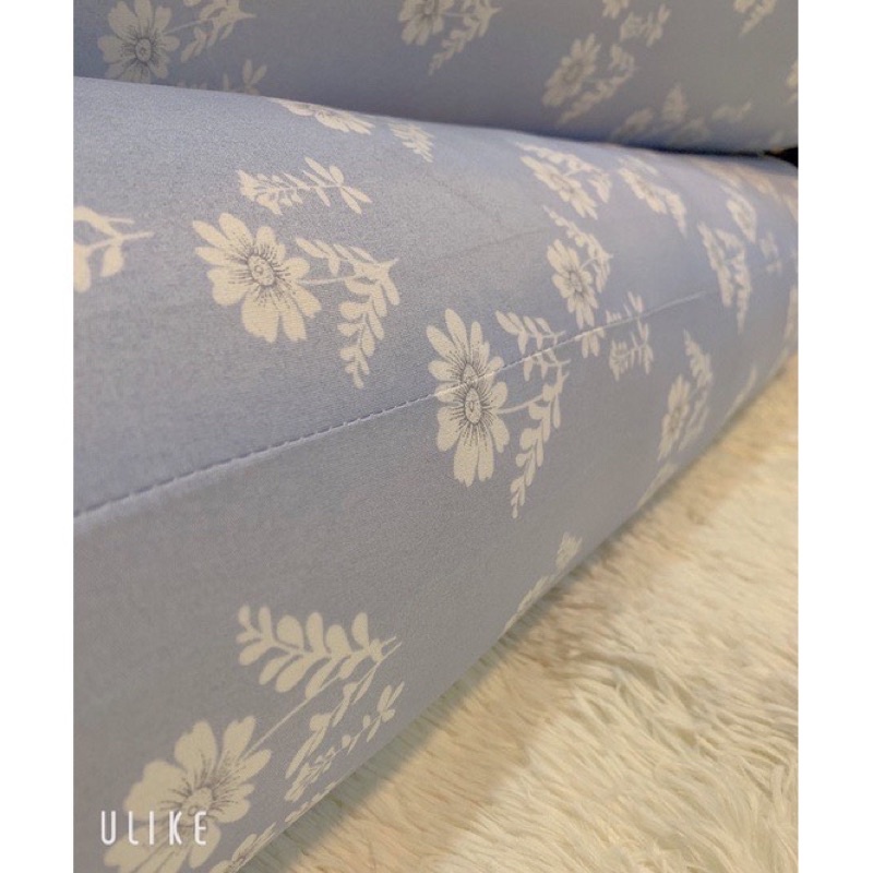 Ruột gối ôm bông sơ trắng tinh khiết kích thước 35-110cm hoạ tiết hoa nhí vintage
