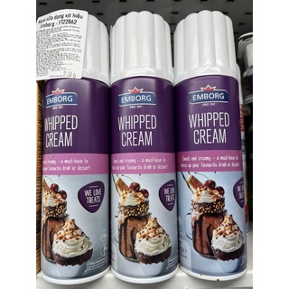EMBORG CHAI KEM XỊT WHIPPING CREAM 250ML