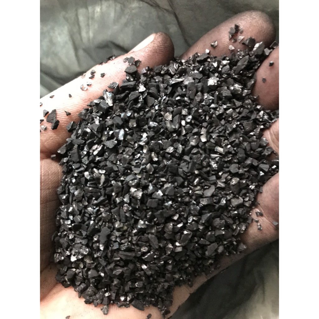 3kg Than hoạt tính gáo dừa iod 500 hấp phụ màu, mùi hiệu quả