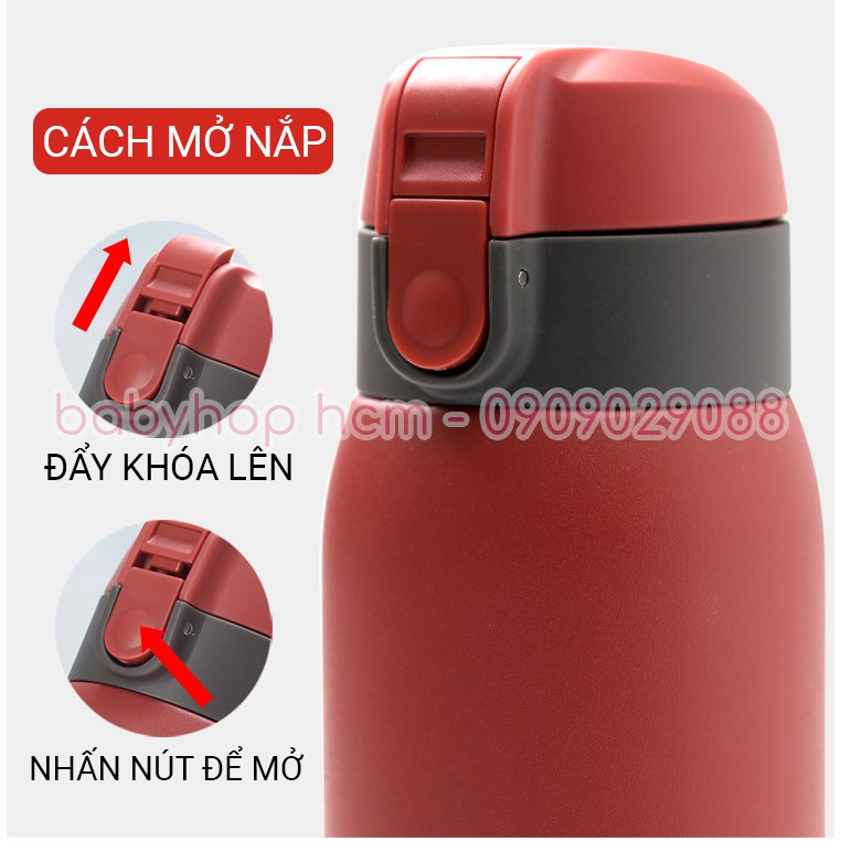 Bình Giữ Nhiệt Lock&amp;Lock Chubby Tumbler LHC3233 [370ML] có dây treo