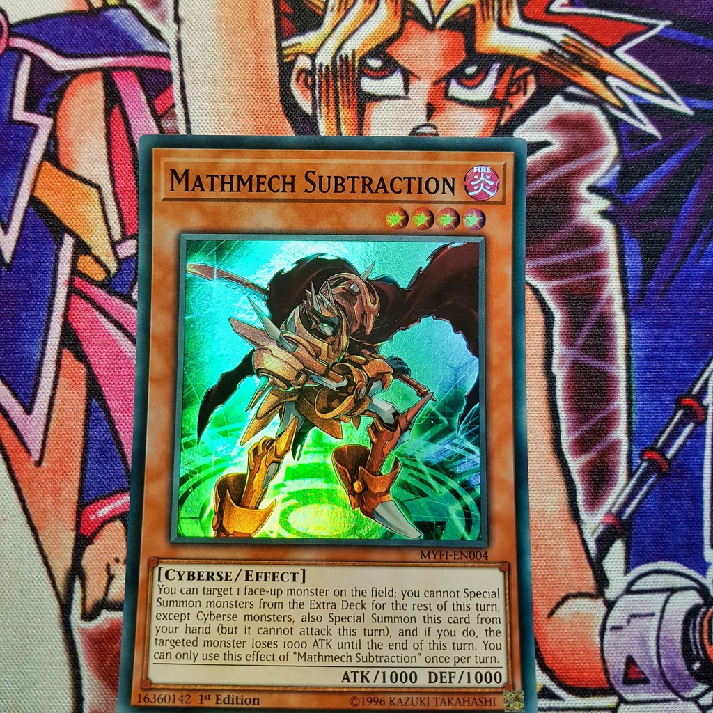 Thẻ bài Yugioh chính hãng | Mathmech | MYFI