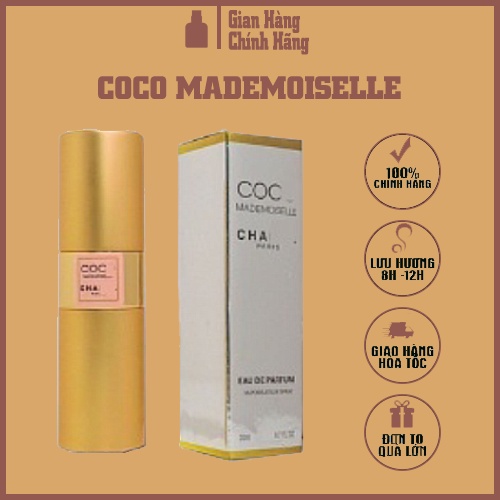 Nước Hoa Nữ COCO MADEMOISELLE Thơm Lâu mini 20ml