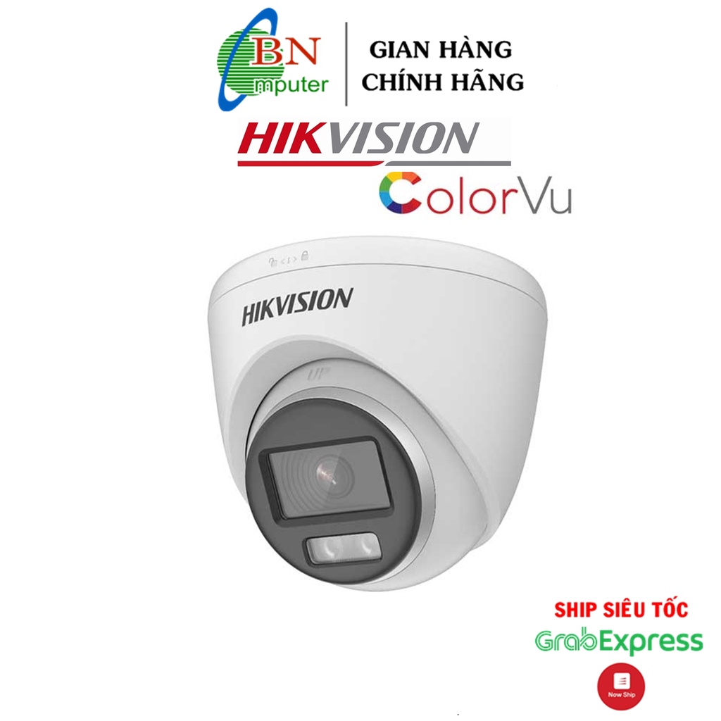 Camera Hikvision DS-2CE72DF0T-F Dome 2.0MP có đèn ban đêm