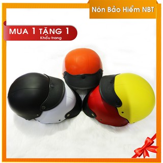 Nón bảo hiểm nữa đầu - mũ bảo hiểm thời trang nhiều màu