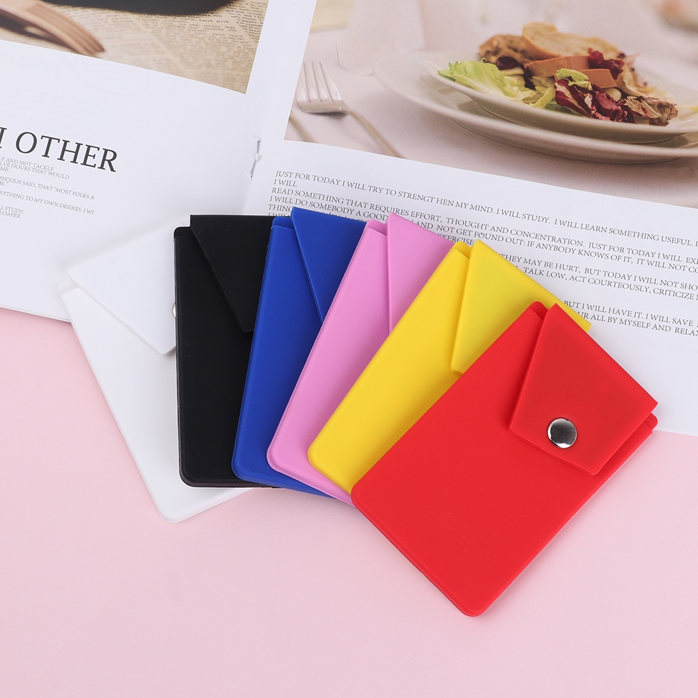 Ví đựng thể gắn điện thoại bằng Silicon chất lượng cao tiện dụng