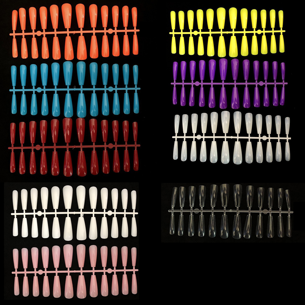 Set móng tay giả dài có thể tái sử dụng