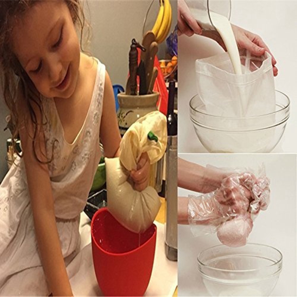 Bộ 1/5 Dụng Cụ Lọc Nước Trái Cây/ Nước Ép/ Trái Cây Có Thể Tái Sử Dụng