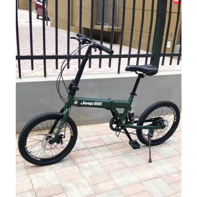 XE ĐẠP Gấp JEEP E  Thể Thao Bản Nhỏ  Loại  20inh