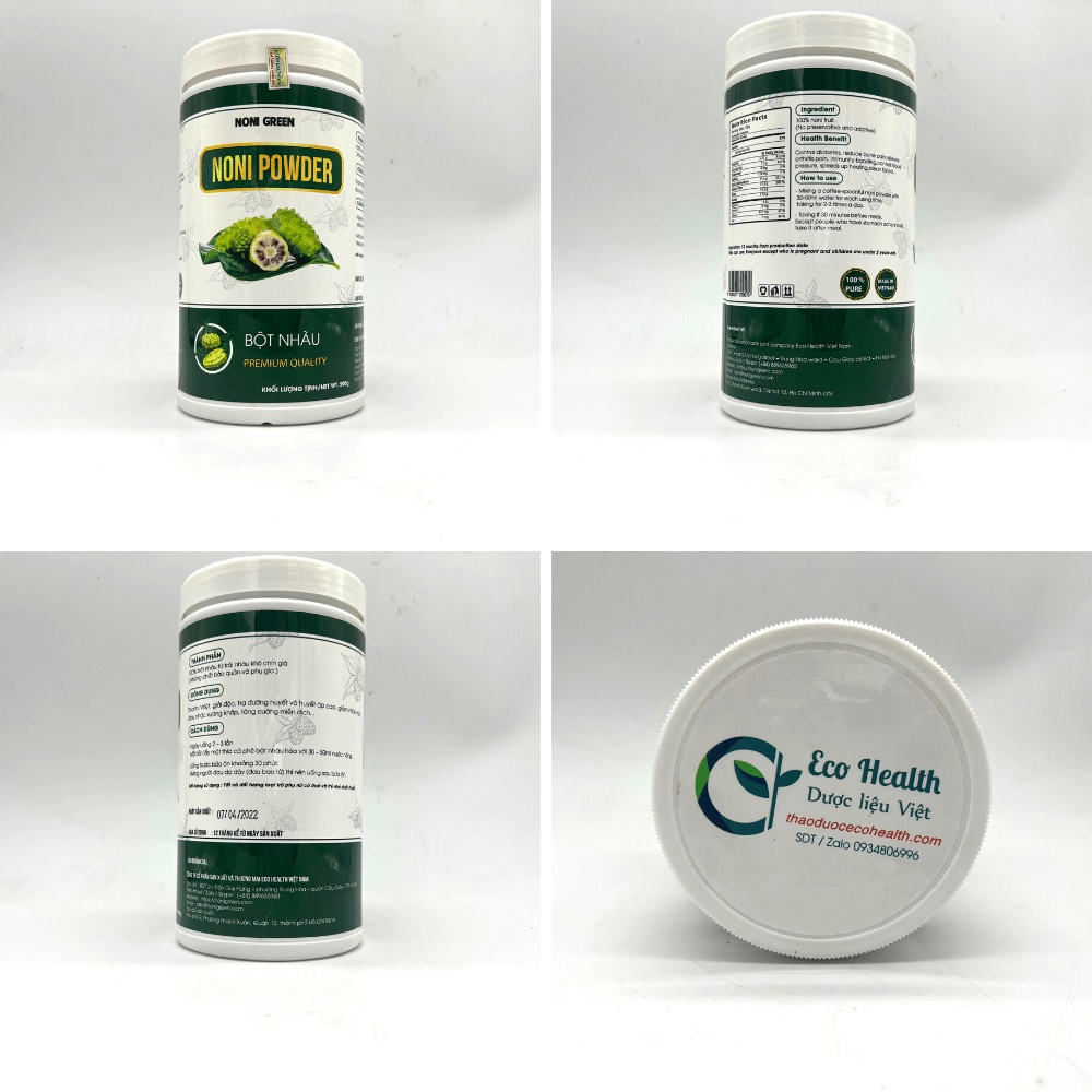 Bột Nhàu  chai nhựa 500g bột