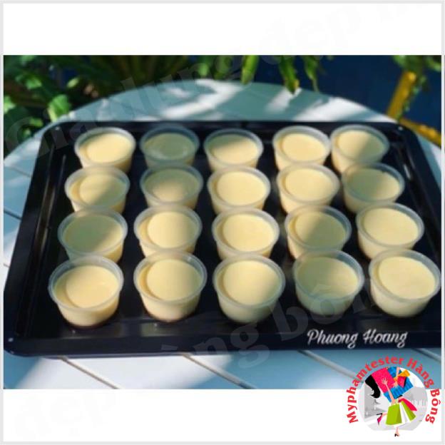 Sét 10 hộp nhựa làm bánh bông Lan,calamen,sữa chua,đa năng