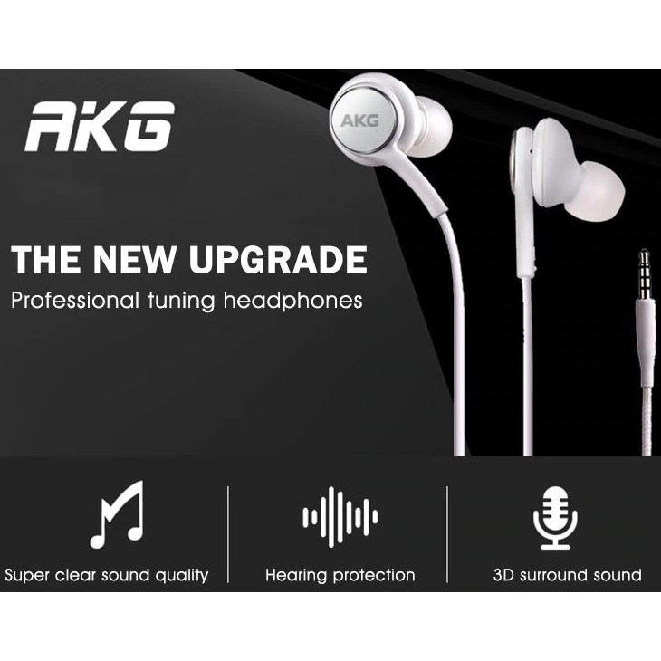 Tai nghe AKG S10, Samsung Note 9 - Hàng Zin Máy, Nguyên SEAL, Kèm quà tặng dây quấn bảo vệ