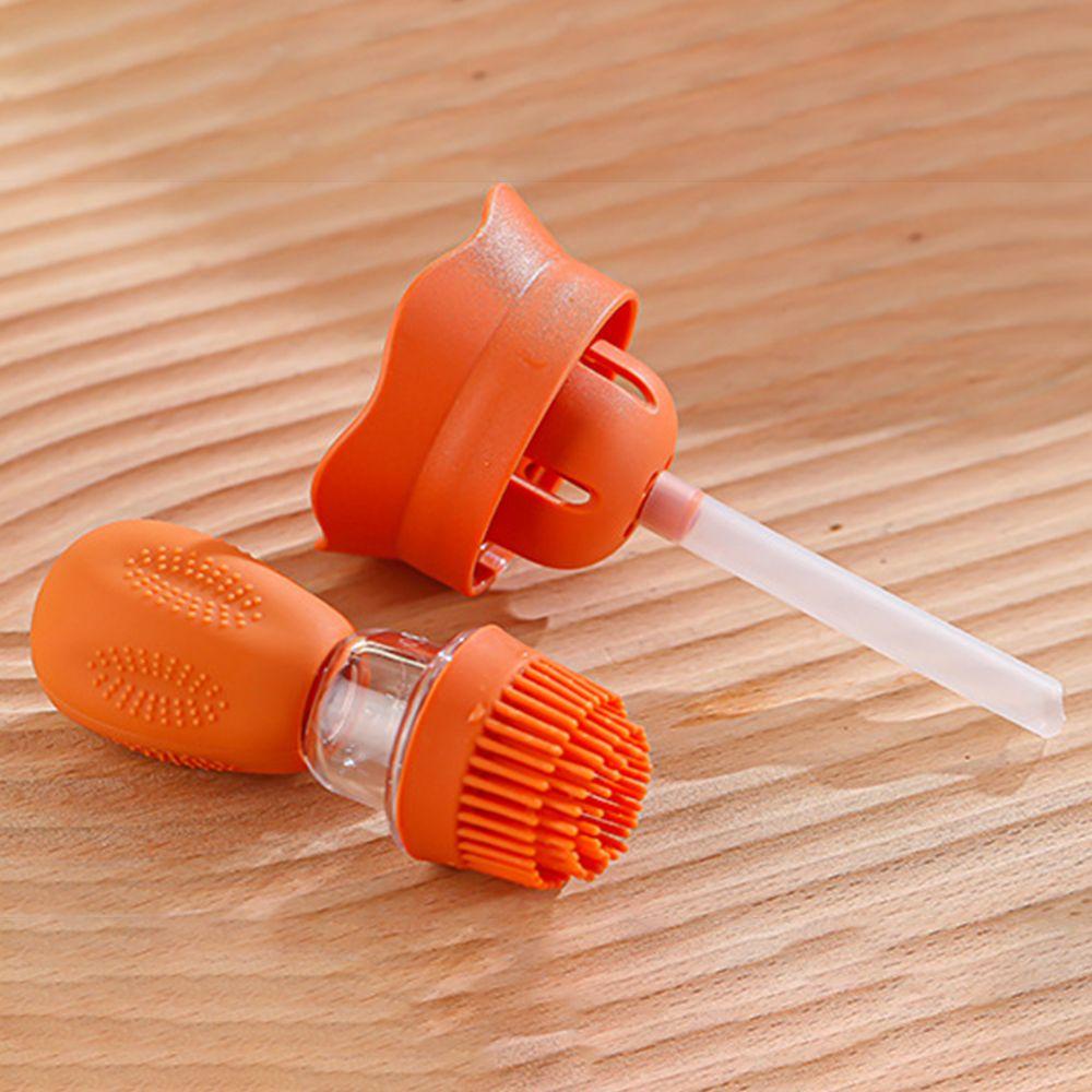 Chai Đựng Dầu Có Cọ Quét Bằng Silicone Tiện Lợi Dành Cho Nướng Thịt / Nướng Bánh