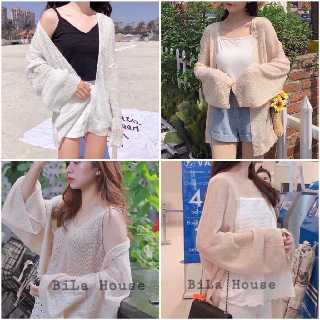 Có sẵn - Áo khoác len mỏng cardigan siêu Hot - Hàng QC loại 1 - Giá sỉ | BigBuy360 - bigbuy360.vn