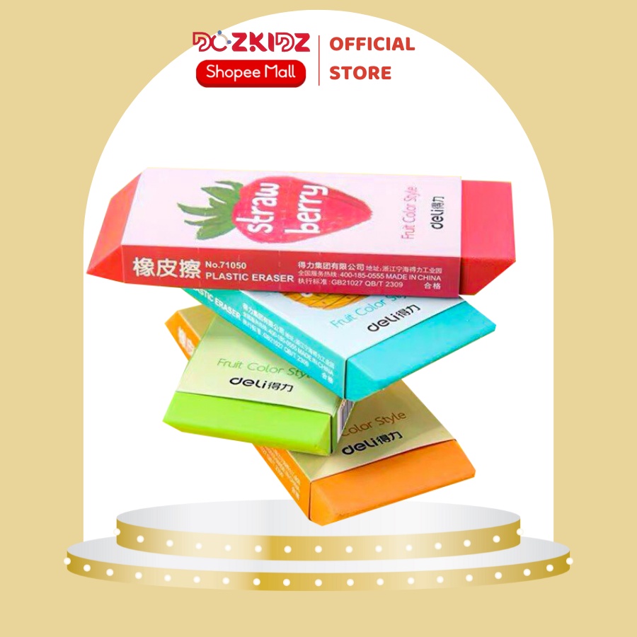 Tẩy bút chì Deli siêu to (1 chiếc), đồ dùng học tập cho bé - DOZKIDZ