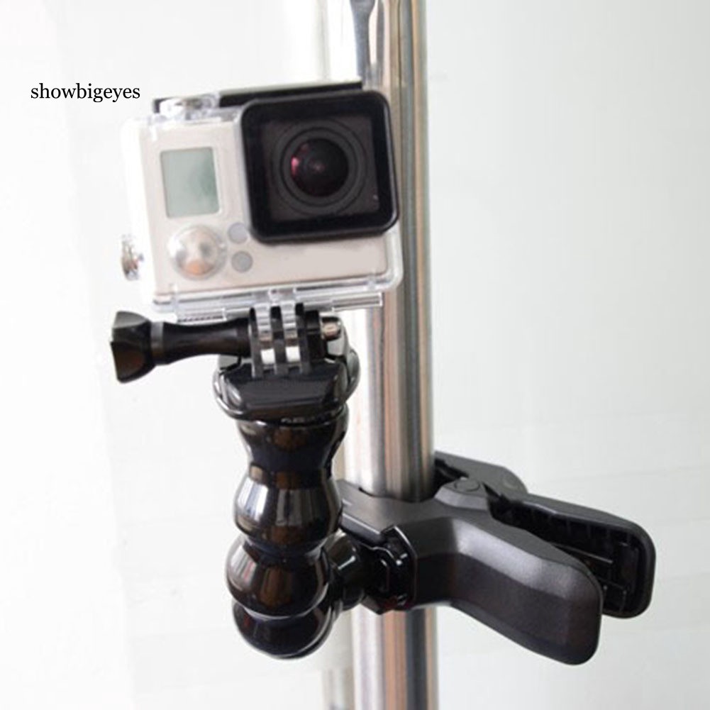 Cánh tay và kẹp gắn cổ ngỗng cho camera hành trình GoPro Hero SJCAM