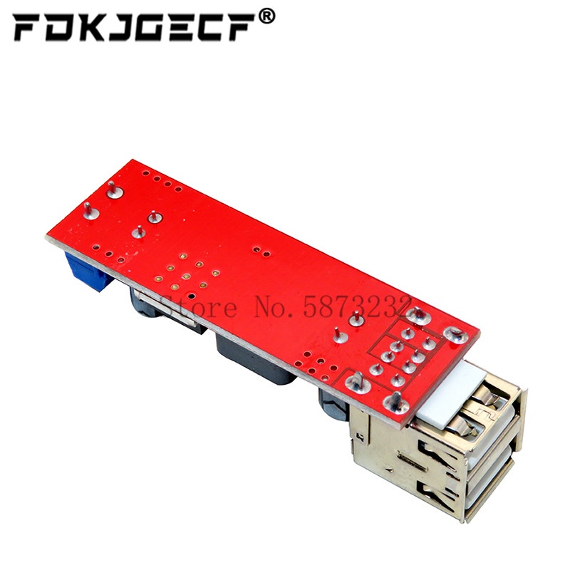 Mô Đun Hạ Áp DC 6V-40V Sang 5V 3A USB DC-DC LM2596