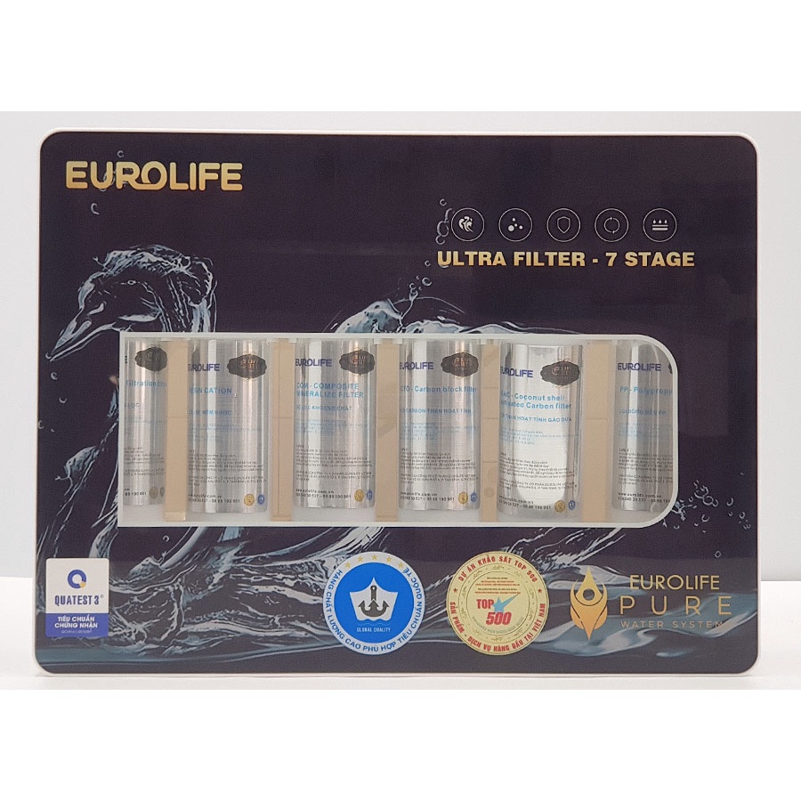 Máy lọc nước uống trực tiếp 7 cấp độ lọc Eurolife EL-UF7