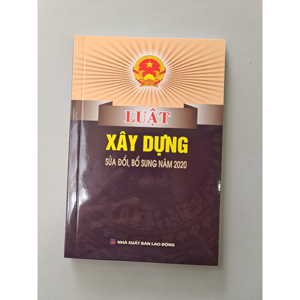 Sách Luật Xây Dựng 2020