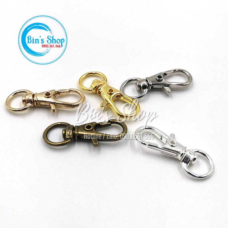 Móc Khóa Càng Cua Gắn Móc Chìa Khóa, Móc Dây Đeo Túi Xách Nhỏ, Làm Phụ Kiện Handmade