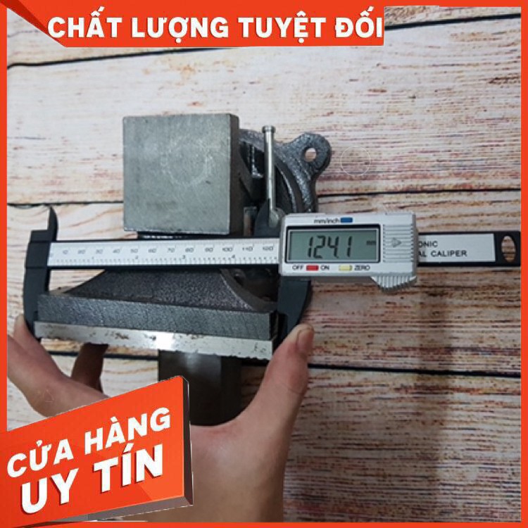 Ê tô kẹp bàn nguội xoay 360 độ Asaki AK-667 độ mở 100mm mồm rộng 100mm SẢN PHẨM TỐT CHẤT LƯỢNG BẢO HÀNH 6 - 12 THÁNG