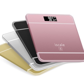Cân Sức Khỏe điên tử 180kg Iscale hiển thị nhiệt độ -Cân điện tử sức khỏe -chăm soc sức khỏe