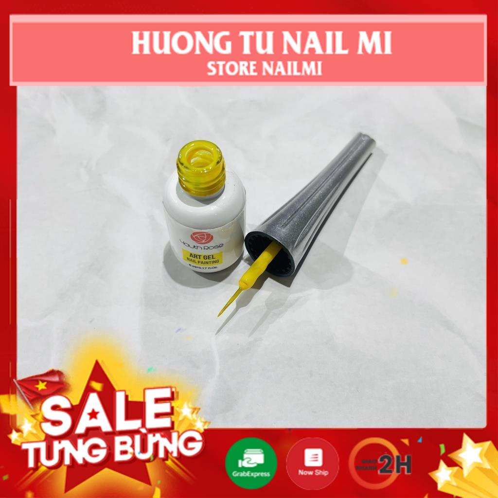 ❤️️GEL CỌ NÉT HOA HỒNG❤️️GEL VẼ CÓ SẴN CỌ RÂU VẼ TẠO NÉT|GEL CỌ NÉT YOUTH ROSE|SẢN PHẢM CHUYÊN NGHIỆP
