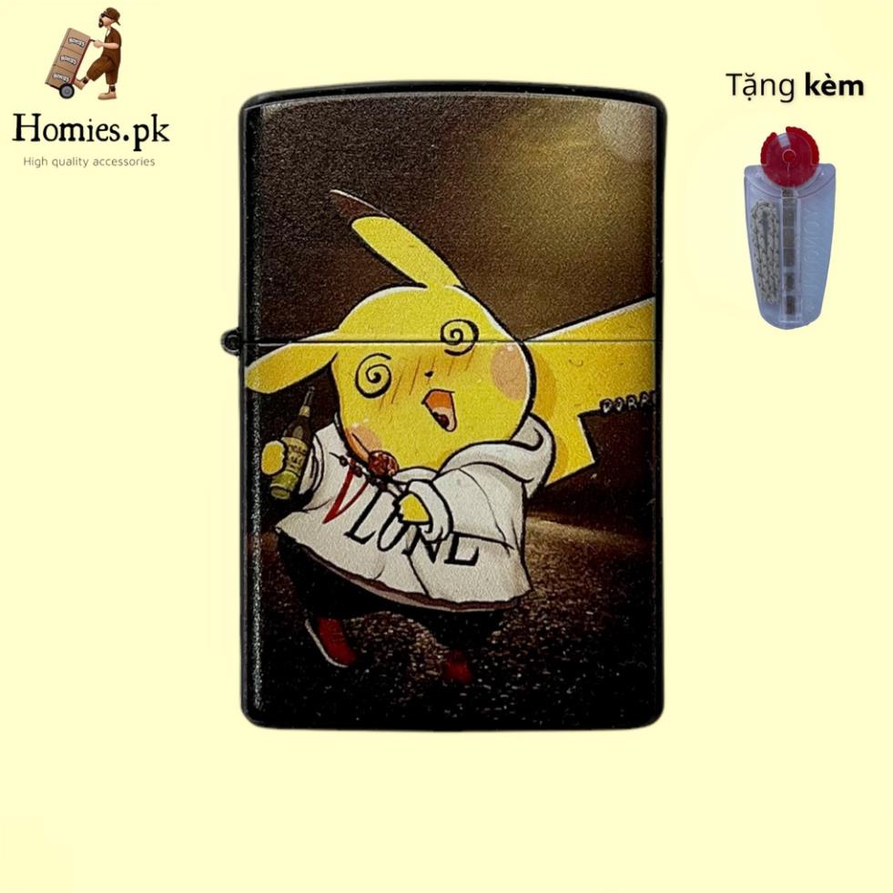 Vỏ Zippo cao cấp nhiều hình đẹp, thích hợp làm quà tặng- Homies.pk